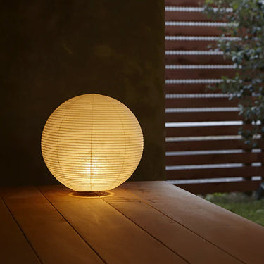 Paper Moon 5 Washi Paper Lamp — Asano, view 2
