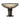 High-end mid-century table lamp with warm dimming LED and bronze detailing with smoke Italian Glass  by Visual Comfort