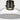 Visual Comfort Morgan 18″ round LED ceiling fixture in burnished bronze with clear glass shade