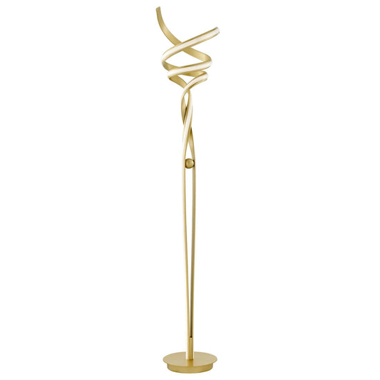 Munich LED 63" Dimmable Sandy Gold Floor Lamp 1