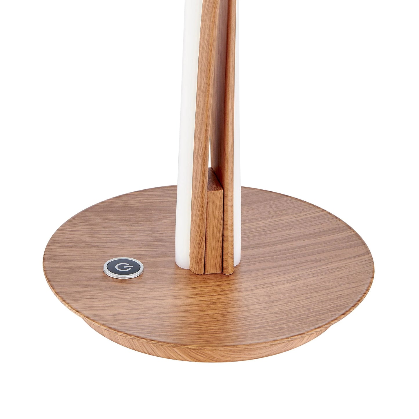 Finesse Decor Munich Wood Table Lamp - LED Strip and Touch Dimmer 4
