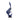 Finesse Decor Navy Blue Flame Sculpture - TOP ONLY 