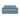 Neah sleeper upholstered in Mixed Dance Light Blue, studio shot