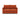Neah sleeper upholstered in Esina Rust Orange, studio shot