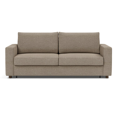 Neah sleeper upholstered in Halifax Wicker, studio shot