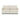 Neah sleeper upholstered in Bouclé Off White, studio shot