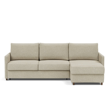 Neah sleeper upholstered in Halifax Antique, studio shot