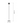 Nevis Medium floor lamp dimensions diagram: 49 inches tall with an 8 inch round base