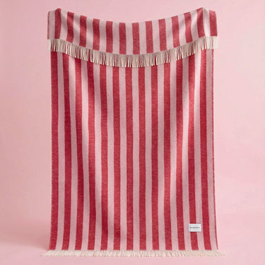Pink & Cherry Candy Wrap Blanket by Maison Deux, photo 4