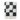 Black & White Checkerboard Blanket by Maison Deux, photo 1
