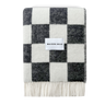 Black & White Checkerboard Blanket by Maison Deux, photo 1