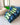 Apple & Navy Cubics Blanket by Maison Deux, photo 4