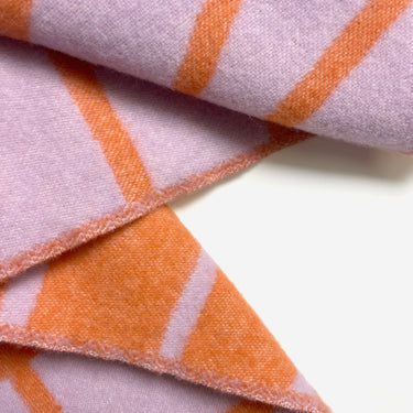 Lilac & Orange Lines Blanket by Maison Deux, photo 3