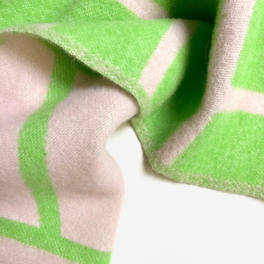 Pink & Apple Lines Blanket by Maison Deux, photo 2