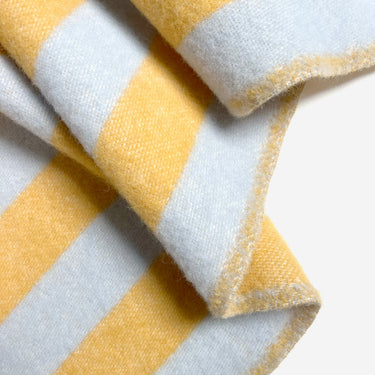 Ice Blue & Honey Candy Wrap Blanket by Maison Deux, photo 3
