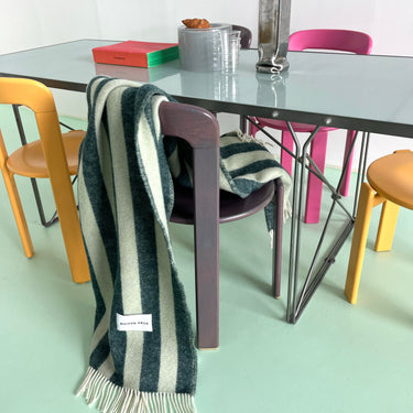 Green & Sage Candy Wrap Blanket by Maison Deux, photo 6