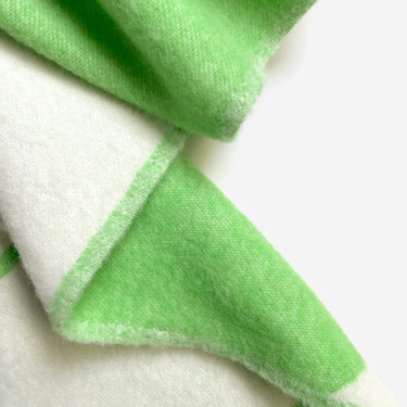White & Apple Swirl Blanket by Maison Deux, photo 4