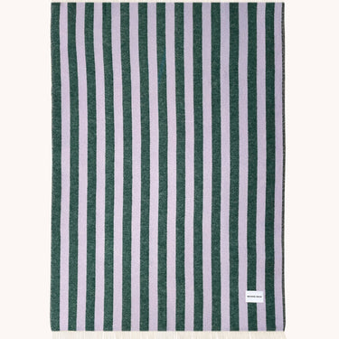 Lilac & Green Candy Wrap Blanket by Maison Deux, photo 2