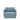 Newilla sleeper upholstered in Mixed Dance Light Blue, studio shot