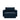 Newilla sleeper upholstered in Mixed Dance Blue, studio shot