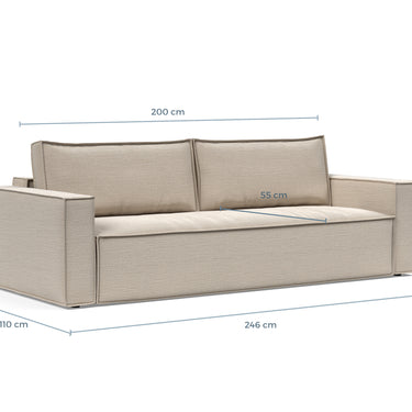 Newilla by Innovation Living measurements diagram 1