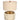 Mini Nora rechargeable lamp, Antique Brass with Linen Shade
