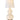 Norma Jean rechargeable lamp, Ivory & Black