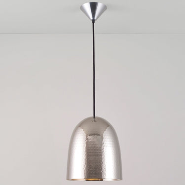 Original BTC Stanley Medium Pendant in Hammered Nickel Plated – detail 6