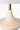 Modern design of Oliver Ivory Cordless Table Lamp Brushed Nickel finish