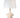 Elegant Oliver Cordless Table Lamp in Antique Brass finish