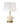 Elegant Oliver Cordless Table Lamp in Antique Brass finish