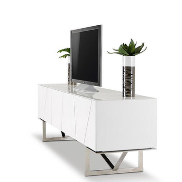 Rostock White TV Stand