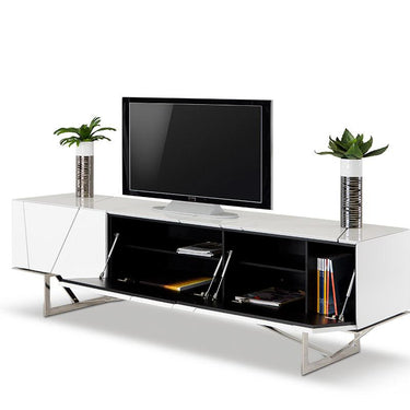Rostock White TV Stand