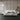 Queen Opal White Gloss Japanese Style Platform Bed with Nightstands