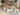 Nova Domus Osaka Faux Marble Natural Ash Dining Table