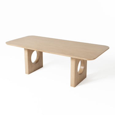 Nova Domus Oshana White Oak Dining Table