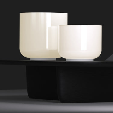 Totem Single Table Lamp by Pablo Designs – Opal Glass, Dim to Warm