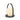 Gunmetal Disc with Black Strap Bola Lantern by Pablo Designs, studio photo