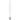48" H, Silver Elise Floor Lamp by Pablo Designs, studio photo