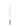 48" H, Silver Elise Floor Lamp by Pablo Designs, studio photo