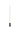 60" H, Black Elise Floor Lamp by Pablo Designs, studio photo