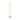 Brass Luci Cordless Floor Lamp by Pablo Designs, studio photo
