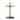 Small Walnut with White Tray Nivél Pedestal by Pablo Designs, studio photo