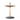 Small White Oak with Terracotta Tray Nivél Pedestal by Pablo Designs, studio photo