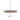 18", Aluminum with Walnut Sky Dome Wood Pendant by Pablo Designs, studio photo
