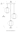 Bel Occhio 3-globe chandelier by Pablo, dimensioned drawing