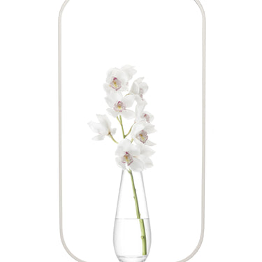 Contour large table lamp by Pablo with flowers