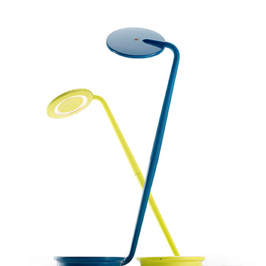 Azure Pixo Plus desk lamp by Pablo, glow view