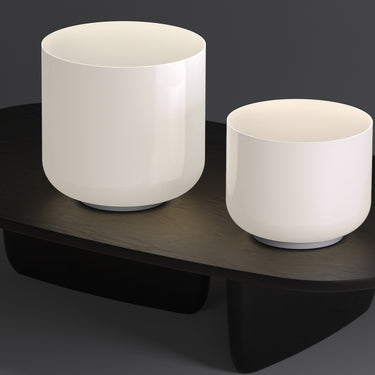 Totem Table single shade lamp by Pablo, room view 1