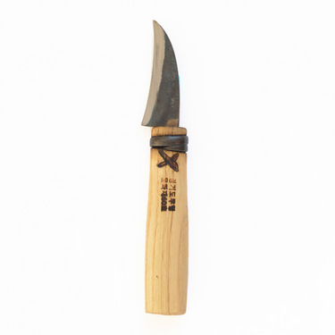 Curved Paring Knife by Master Shin’s Anvil – detail 5